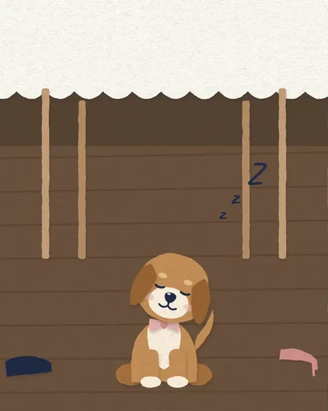 Foto de papel do casamento da Lia e do Théo: o pajem dormiu