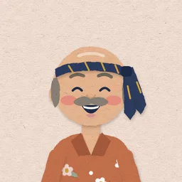 Ilustração de papel de Tio Zé